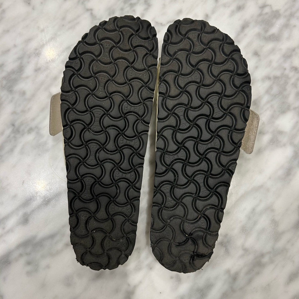 Birkenstock Madrid Big Buckle High Shine Ecru - Picture 2 of 5